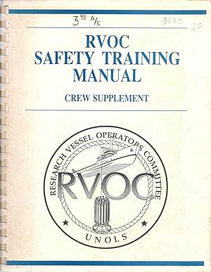 RVOC Safety Training Manual Crew Supplement oversize