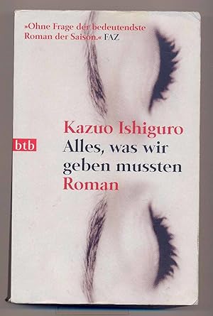 Alles, was wir geben mussten