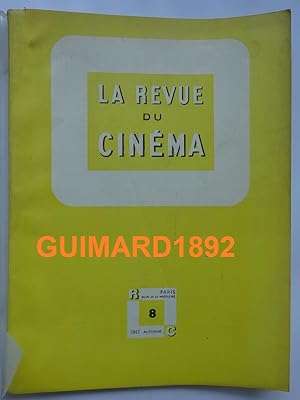 La Revue du cinéma n°8 automne 1947