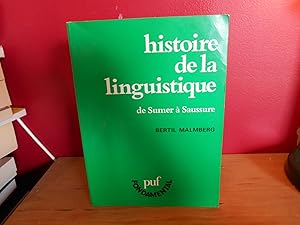 HISTOIRE DE LA LINGUISTIQUE ; DE SUMER A SAUSSURE