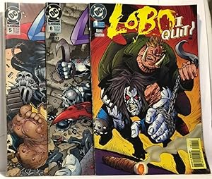 Lobo 8 aug. 94 + Lobo 5 may 94 + Lobo 1 dec. 95 --- 3 revues comics