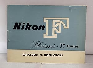 Nikon F. Photonic - T Finder. Supplement to Instructions.
