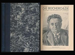 Die Büchergilde. Zeitschrift der Büchergilde Gutenberg. 1930. 12 Hefte.