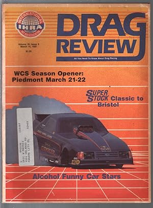 Drag Review-IHRA-3/14/1987-Dan Nimmo-Super Stock Sportsman Classic-VG