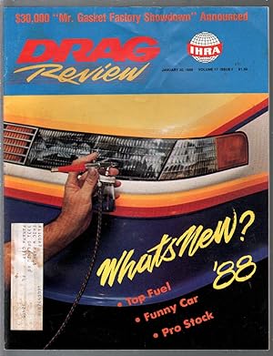 Drag Review-IHRA-1/30/1988-John Glaspey-What's New In '88-VG