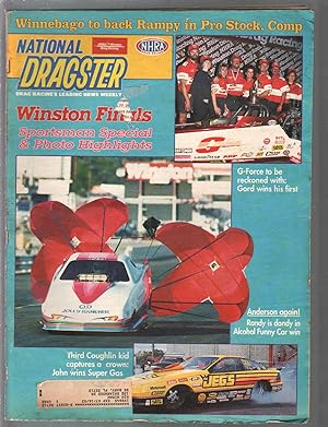 National Dragster-NHRA 11/20/1992-Randy Anderson-Winston Finals pix-VG