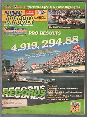 National Dragster-NHRA 10/20/1989-Gary Ormsby-Scott Kalitta-Pro Results-FN