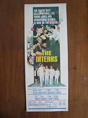 THE INTERNS-CLIFF ROBERTSON-TELLY SAVALAS-BUDDY EBSEN VG
