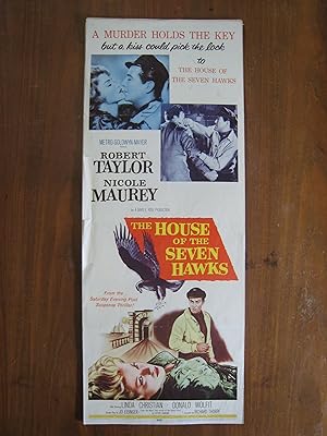 THE HOUSE OF THE SEVEN HAWKS-ROBT TAYLOR-NICOLE MAUREY VG