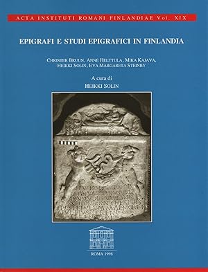 Epigrafi e studi epigrafici in Finlandia (Acta Instituti Romani Finlandiae)