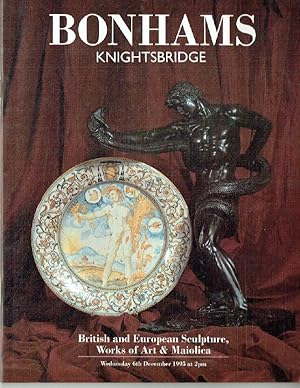 Bonhams December 1995 British & European Sculpture, WOA & Maiolica