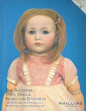 Phillips February 2001 Toy Soldiers, Toys, Dolls, Bears and Juvenilia