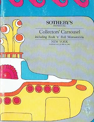 Sothebys June 1985 Collectors' Carrousel Inc. Rock 'n' Roll Memorabilia