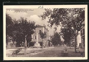 Carte postale St-Rambert-D`Albon, Place du monument