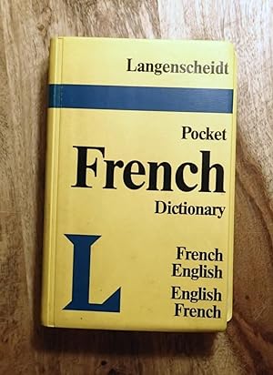 LANGENSCHEIDT'S POCKET Pocket FRENCH DICTIONARY : French-English, English-French (Revised Vinyl E...