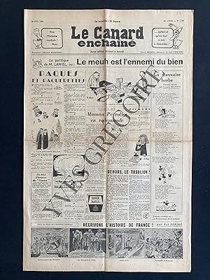 LE CANARD ENCHAINE-N°1747-14 AVRIL 1954