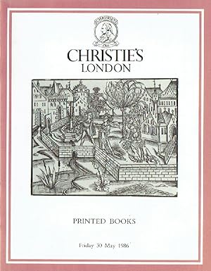 Christies May 1986 Printed Books