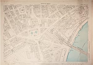 Ordnance Survey Large Scale Map of the Region around Trafalgar Square and Charing Cross Station: ...
