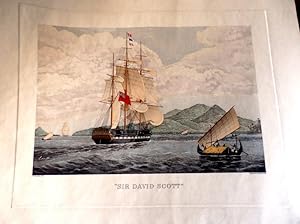 Sir David Scott. Capt D.I. Ward, at the Entrance of the Straits of Sunda Feby 1830. British Navy ...