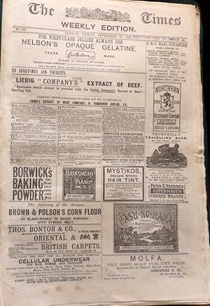 The Times Weekly Edition. No 769. September 25th 1891