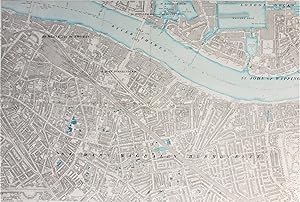 Ordnance Survey Large Scale Map of the Region around Tower Bridge and London Bridge Station: Edit...