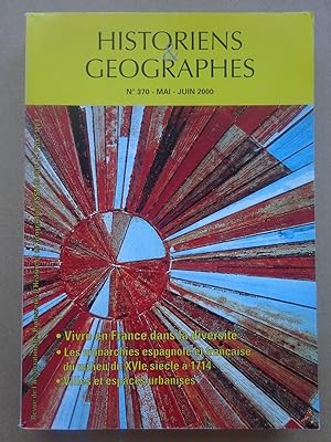 Historiens et géographes n°370 mai-juin 2000 Vivre en France dans la diversité