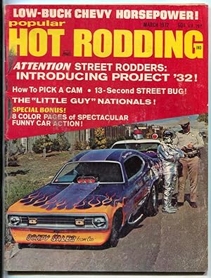 Popular Hot Rodding March 1972- Soapy Sales- Street Bug