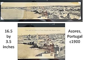 Panorama Postcard from St. Michaels, Azores, Portugal / Vista geral da cidade Ponta Delgada
