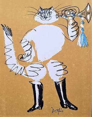 Le Chat Botté. Conte adapté, illustré et agrémenté d'indispensables commentaires par Hans Fischer.