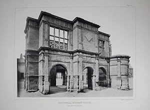 An Original Photographic Illustration of Rothwell Market-House in Northamptonshire. Published in ...