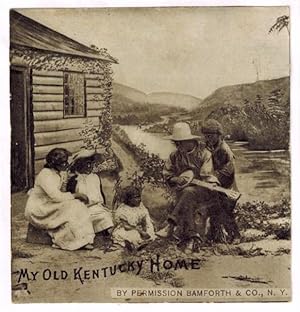 Blackface Cabinet Card ) My Old Kentucky Home