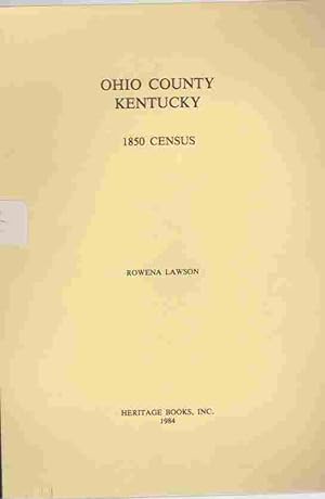 Ohio County, Kentucky 1850 Census