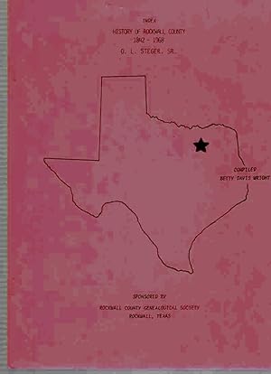 Index to History of Rockwall County 1842-1968 (Texas) (Photocopy Only)