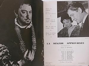 L'Avant Scène - femina-théàtre - N°166 La Mégère Apprivoisée de Jacques Audiberti Le visiteur de ...