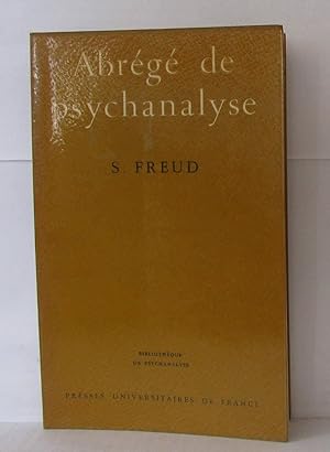 Abrégé de psychanalyse