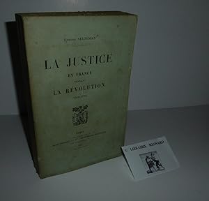 La justice en France pendant la Révolution (1789-1792). Paris. Plon Nourrit et Cie. 1901.