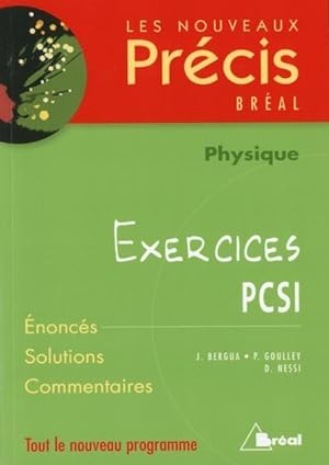 Physique, PCSI