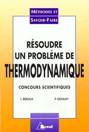 Résoudre un problème de thermodynamique