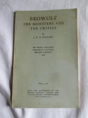 Beowulf the Monster and the Critics