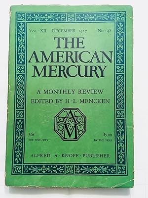 The American Mercury - A Monthly Review - No. 48 [VINTAGE 1927 FIRST EDITION]
