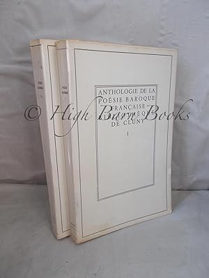 Anthologie de la Poesie Baroque Francaise, Bibliotheque de Cluny Tome I, Tome II