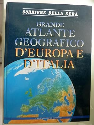 GRANDE ATLANTE GEOGRAFICO D' EUROPA E D' ITALIA