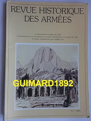 Revue historique des armées 1983 n°1