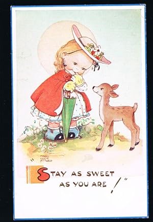Stay as Sweet as You Are Postcard