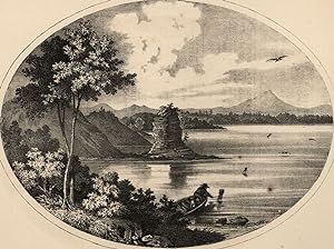 Clay Pt Camels Hump Lake Champlain Colchester Vermont 1861 view print