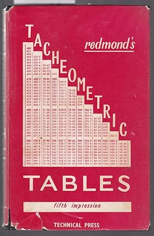 Tacheometric Tables