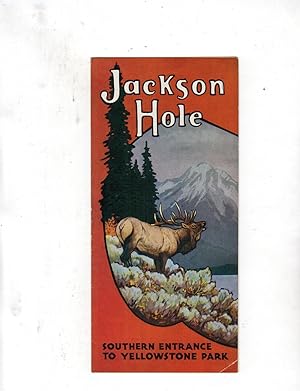 JACKSON HOLE, SOUTHERN ENTRANCE TO YELLOWSTONE PARK (&) GRAND TETON NATIONAL PARK