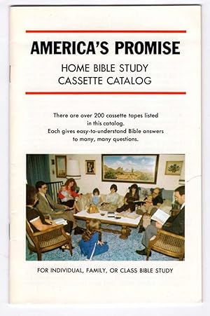 America's Promise: Home Bible Study Cassette Catalog for Individual, Family, or Class Bible Study