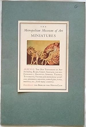 The Metropolitan Museum of Art Miniatures Album G