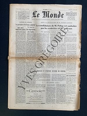 LE MONDE-N°7561-MERCREDI 7 MAI 1969